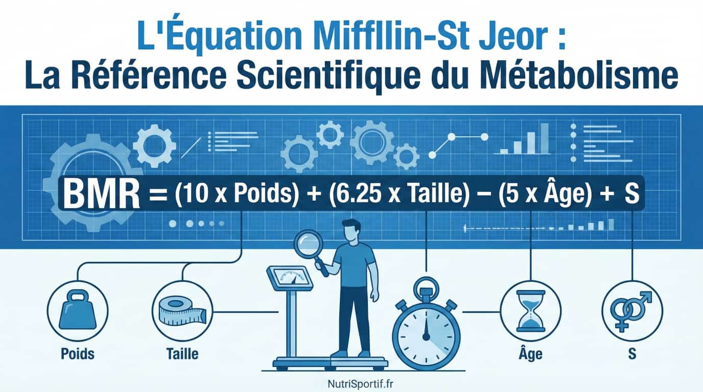 Équation Mifflin-St Jeor : La Référence Clinique pour Estimer Votre Métabolisme