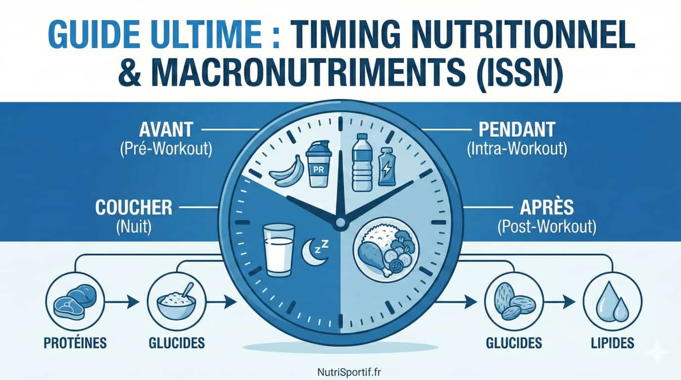 Guide Ultime : Maîtriser le Timing Nutritionnel et les Macronutriments selon les Normes Internationales (ISSN)